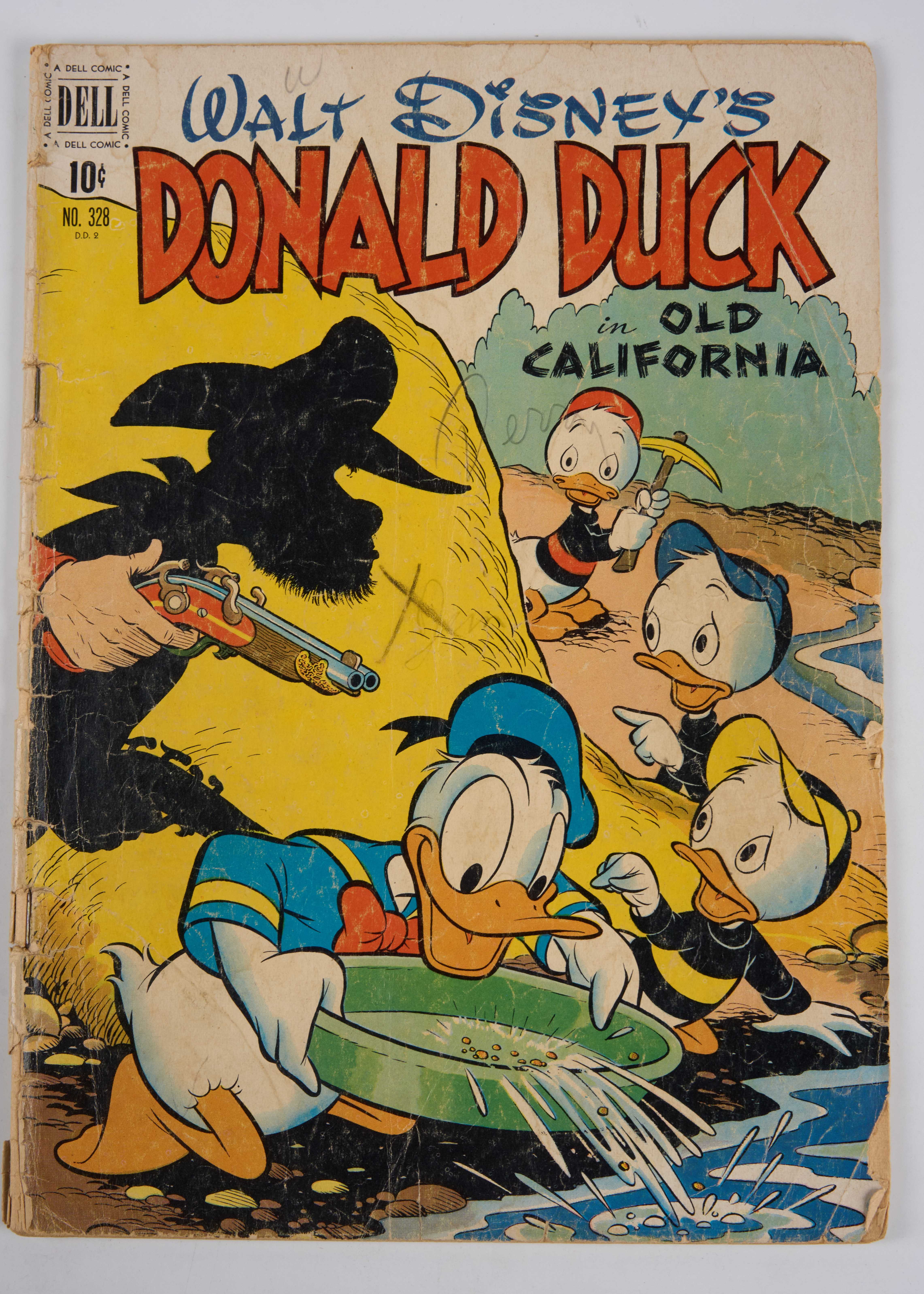 Four Colour Walt Disney's Donald Duck in Old California #328 (Dell, 1951)
