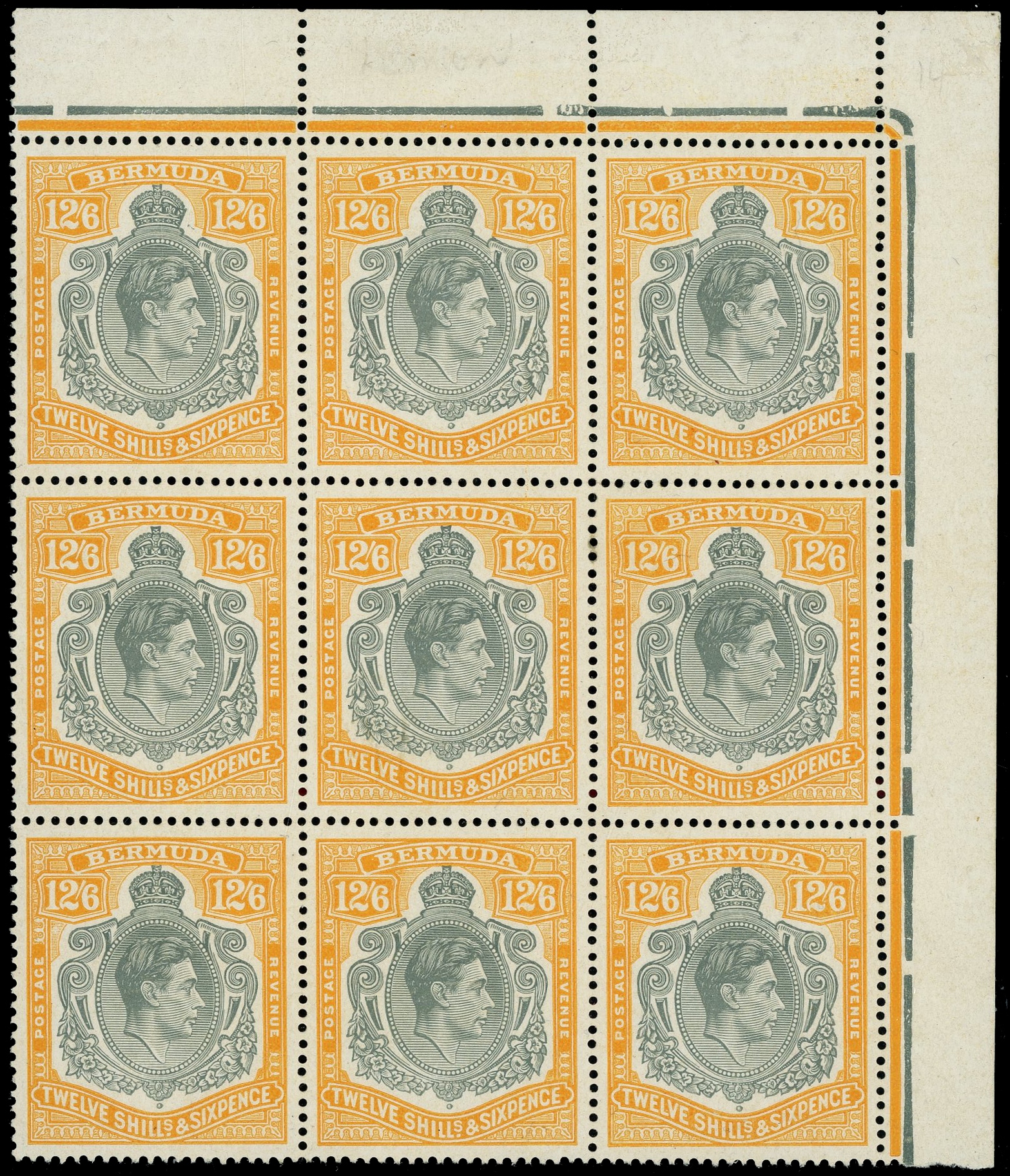 Bermuda SG 120d block mint