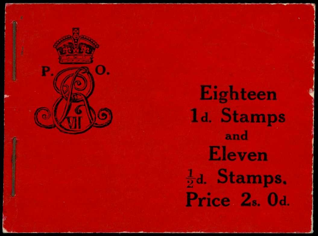 1911 2/- (Edition #7) with the ½d panes...