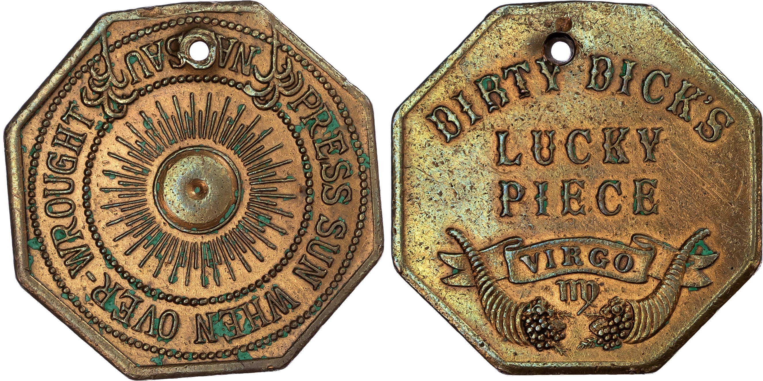 Bahamas. Nassau CU Good Luck Token. Circa 1922-1935. 