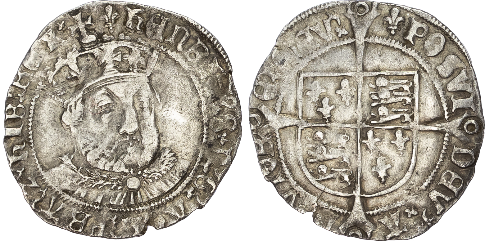 Henry VIII (1509-1547), Groat, Third Coinage (1544-1547), London (Tower) mint, bust 2, mm. lis. 