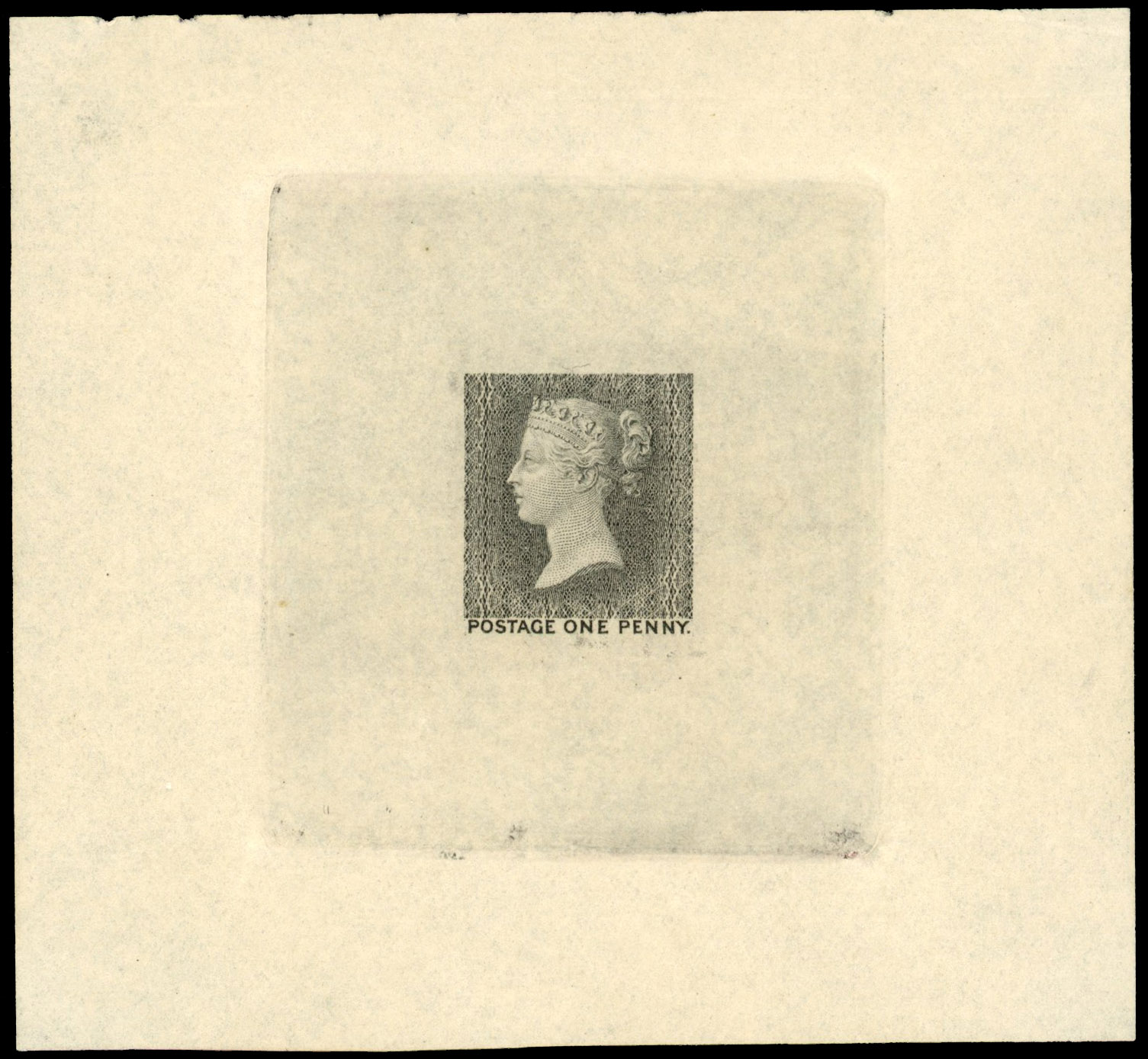GB SG DP8b 1902 1d first Die reprinted proof