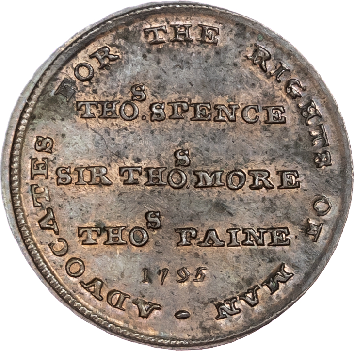 London - Holborn, Thomas Spence Farthing 1795