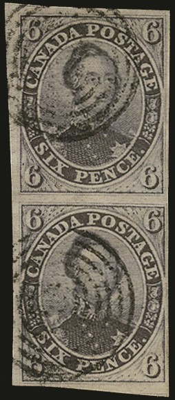 1851 6d slate-violet 'Prince Albert', on laid paper,...