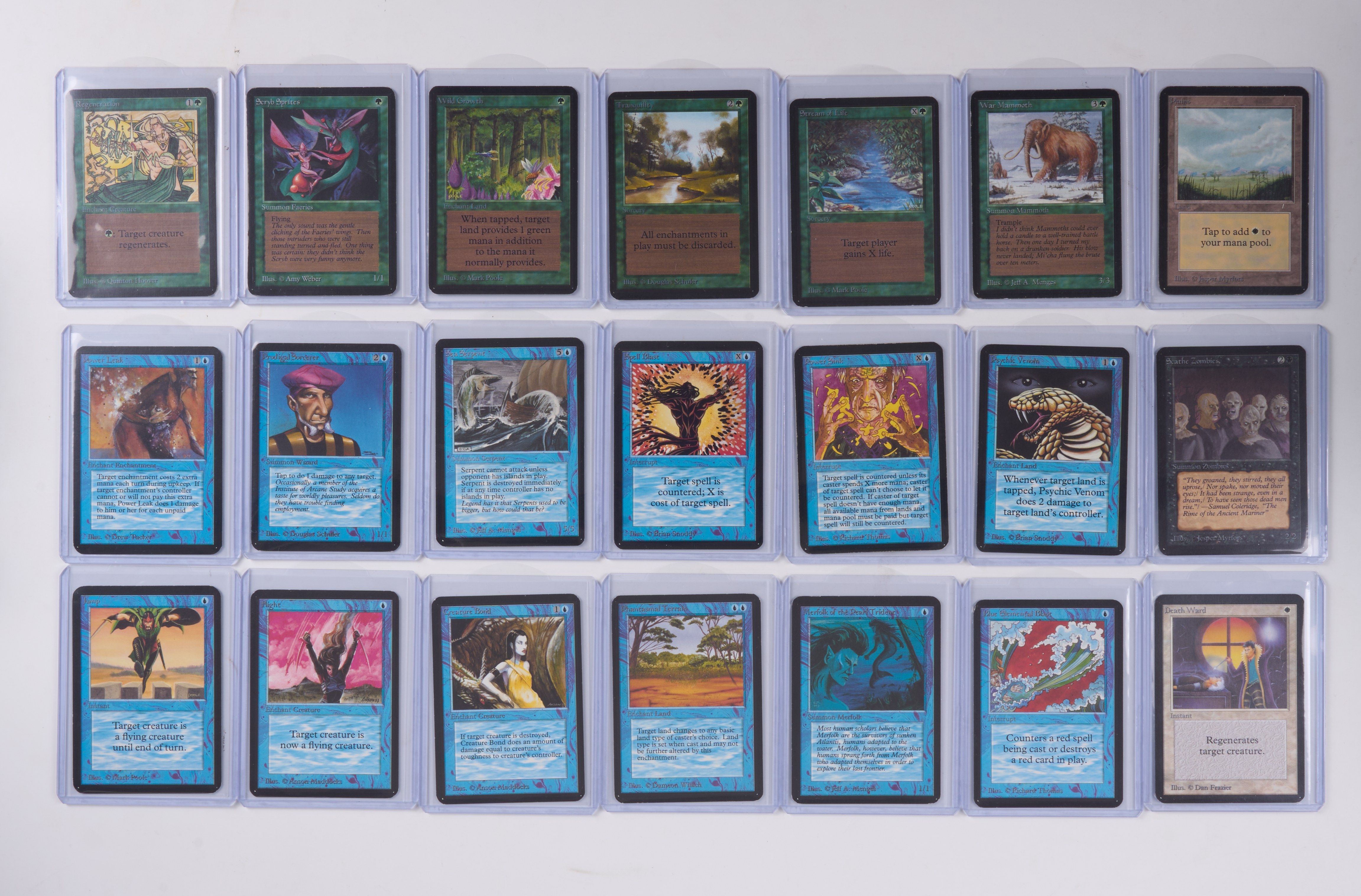 Alpha - Collection (x37 Cards)