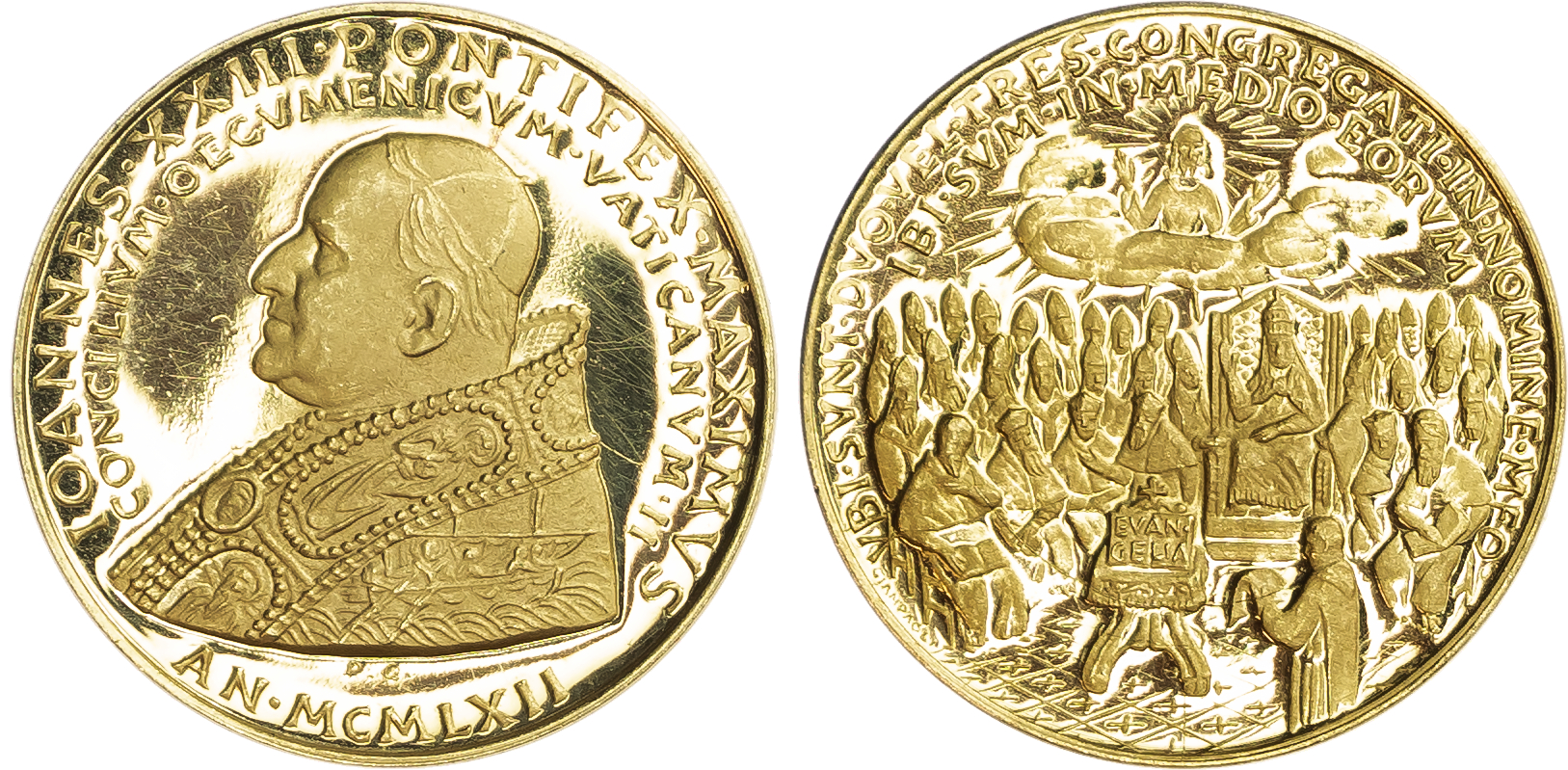 Italy, Vatican City. Pope John XXIII AV Medal. Second Ecumenical Council, 1962. 