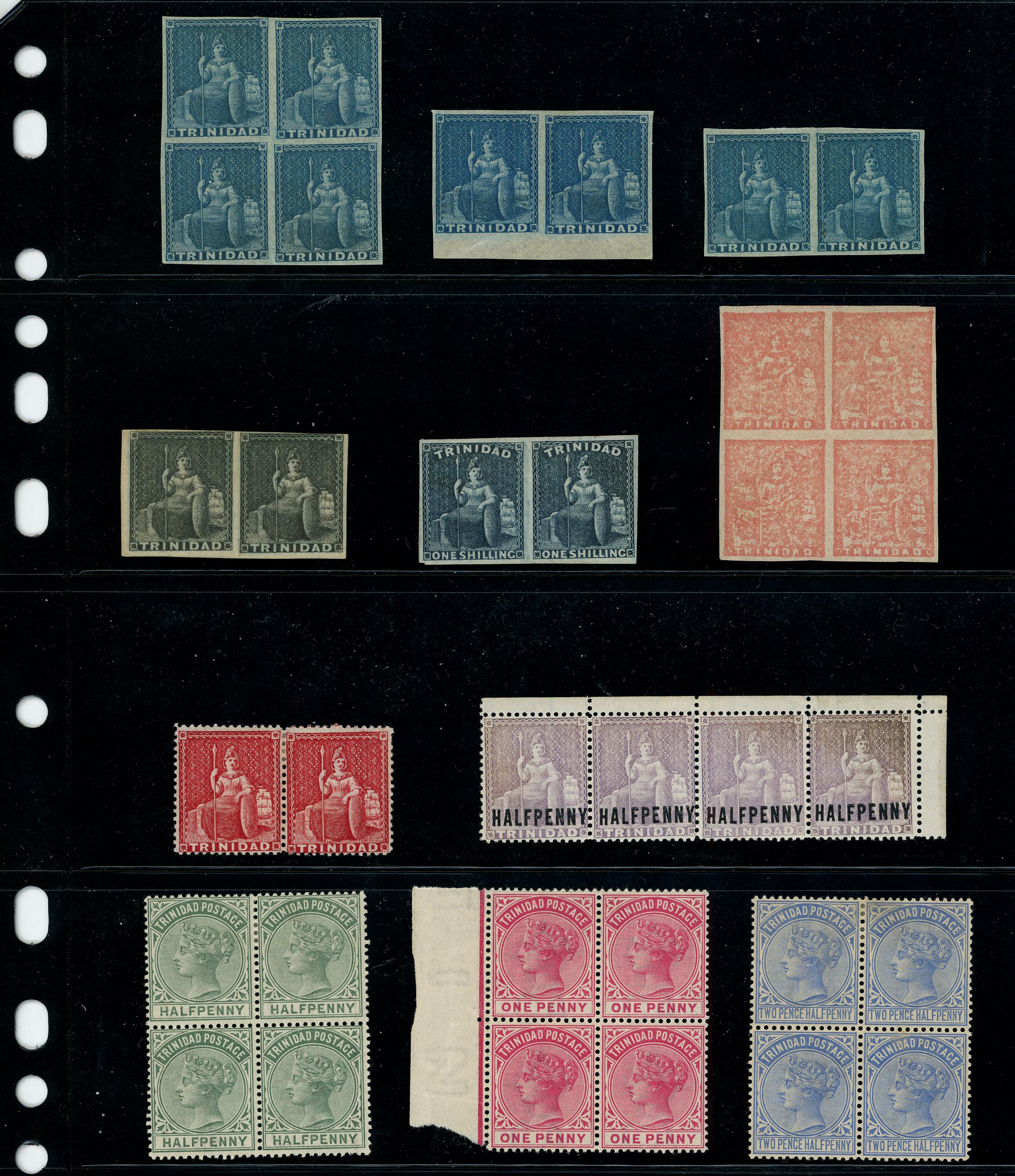 1851-1883 selection of multiples; includes...