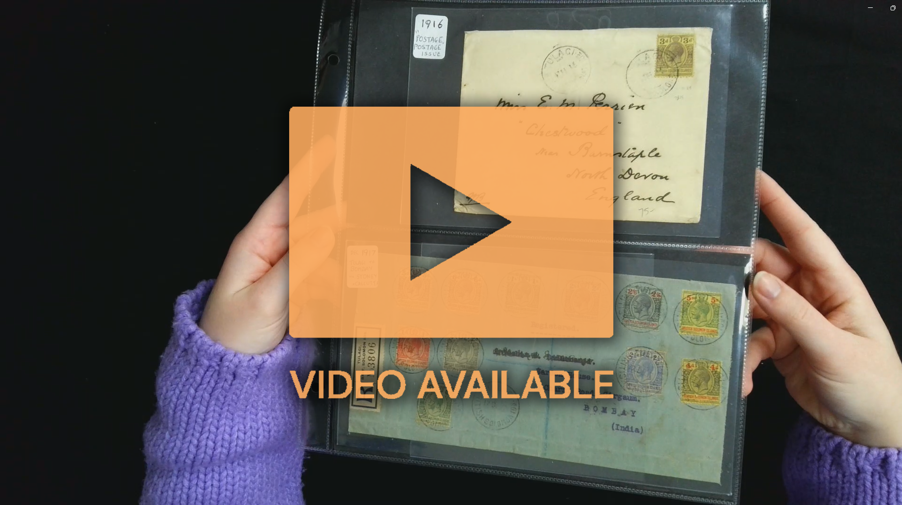 Solomon Islands Postal History collection