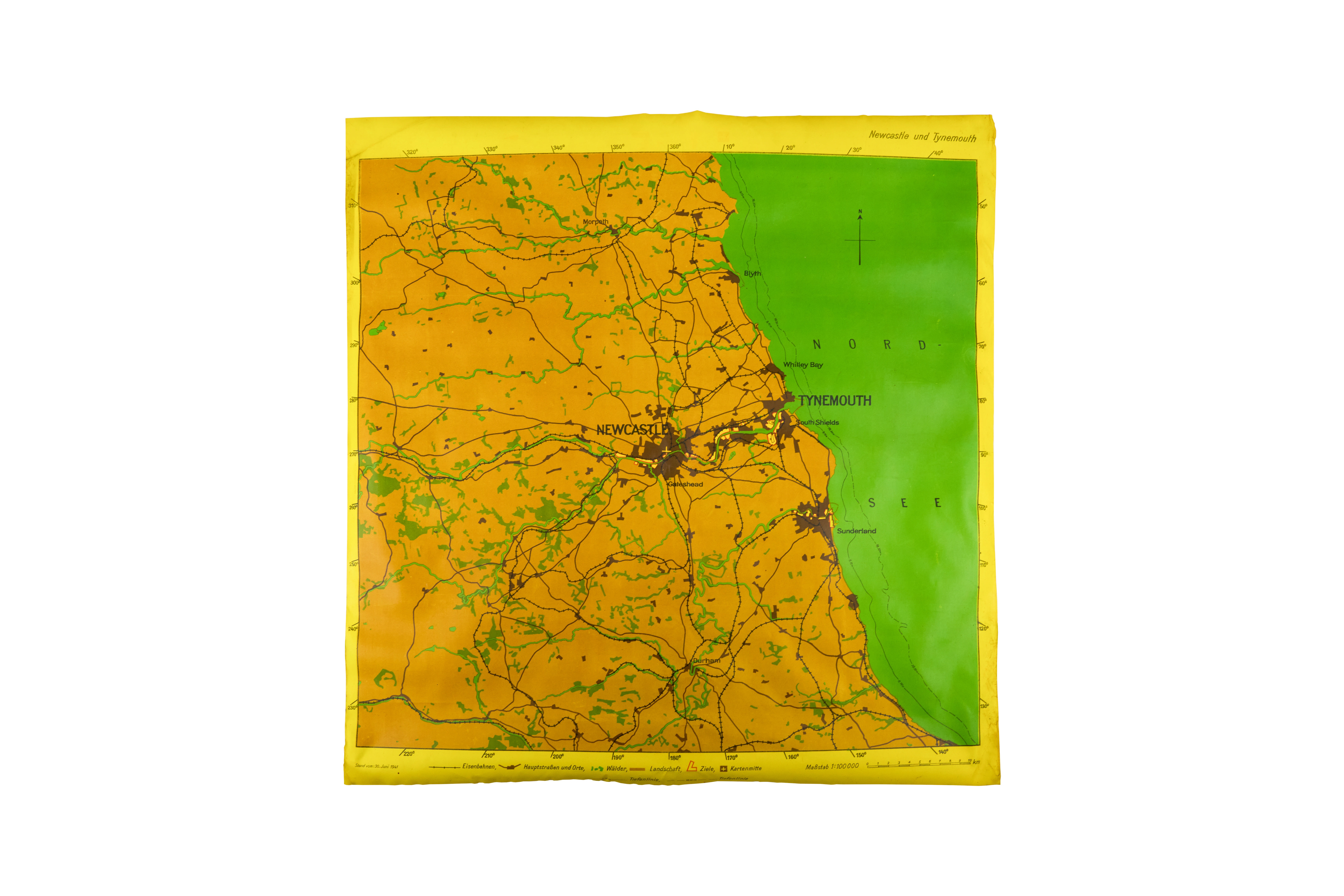 <p>Luftwaffe Target Map</p>