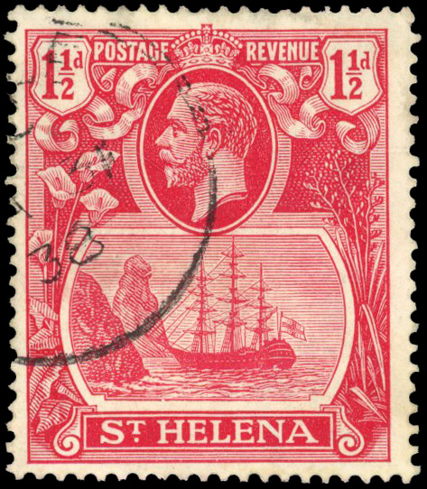 St Helena SG 99fc used
