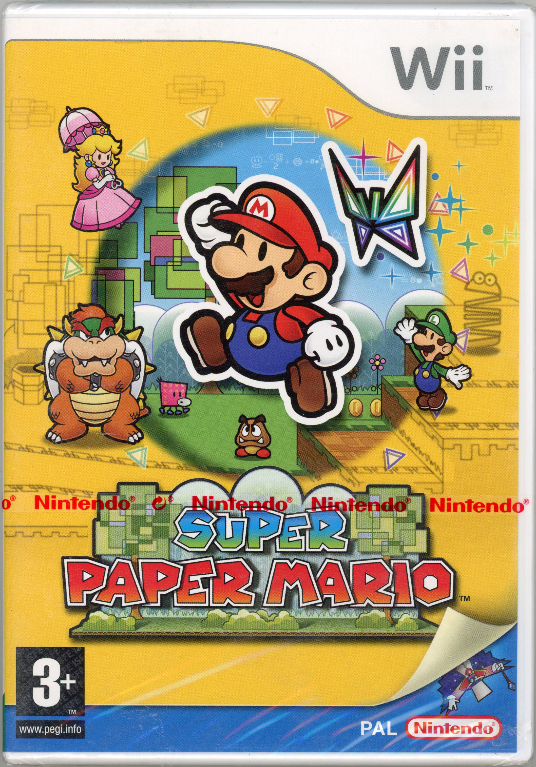 Nintendo - Super Paper Mario - Wii - Factory Sealed