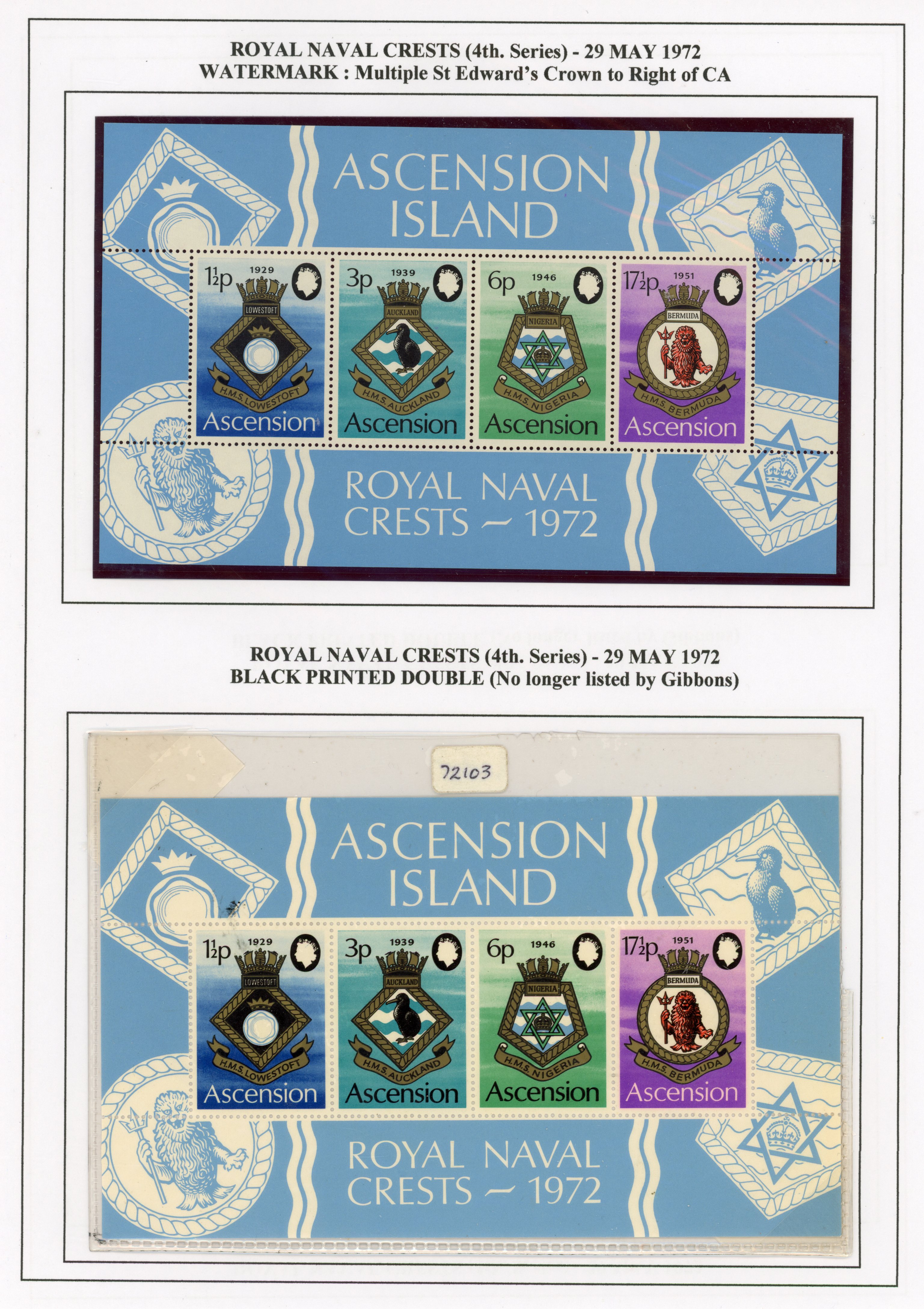 Ascension SG MS158w mint