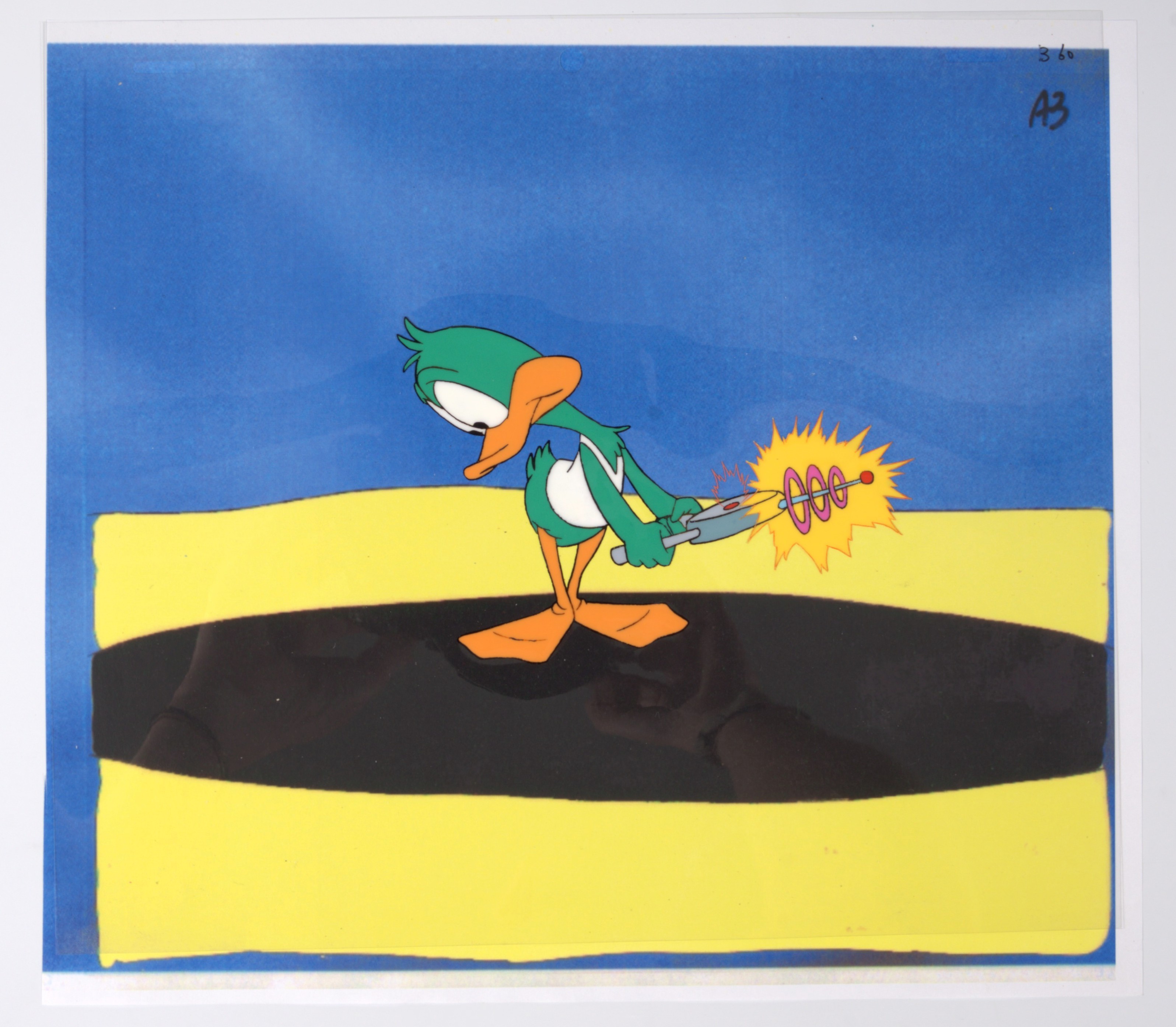 Tiny Toon Adventures Original Production Animation Cel Plucky Duck (Warner Bros, 1990)