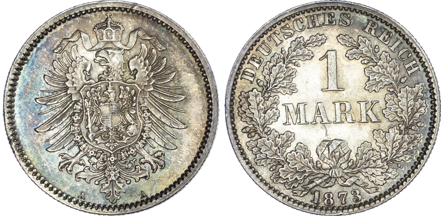 Germany, Johann (1854‑1873), silver Convention Taler, 1871 B.