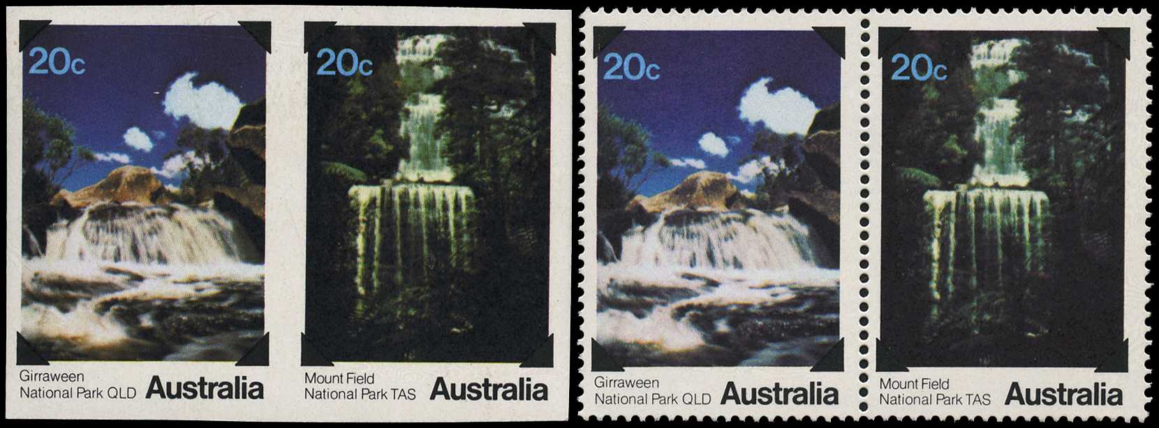 1979 National Parks 20ct variety...
