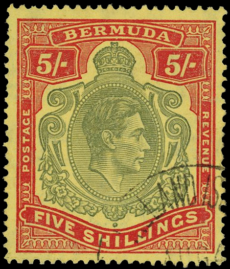 Bermuda SG 118c used