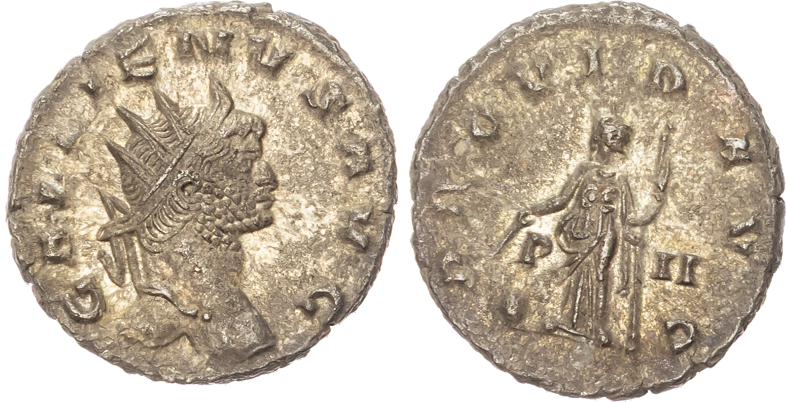 Gallienus (AD 253-268), Bi Antoninianus, Rome, AD 265, 3.93g. 