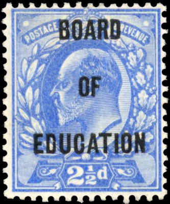 GB SG O85 Board of Education 1902 2½d mint
