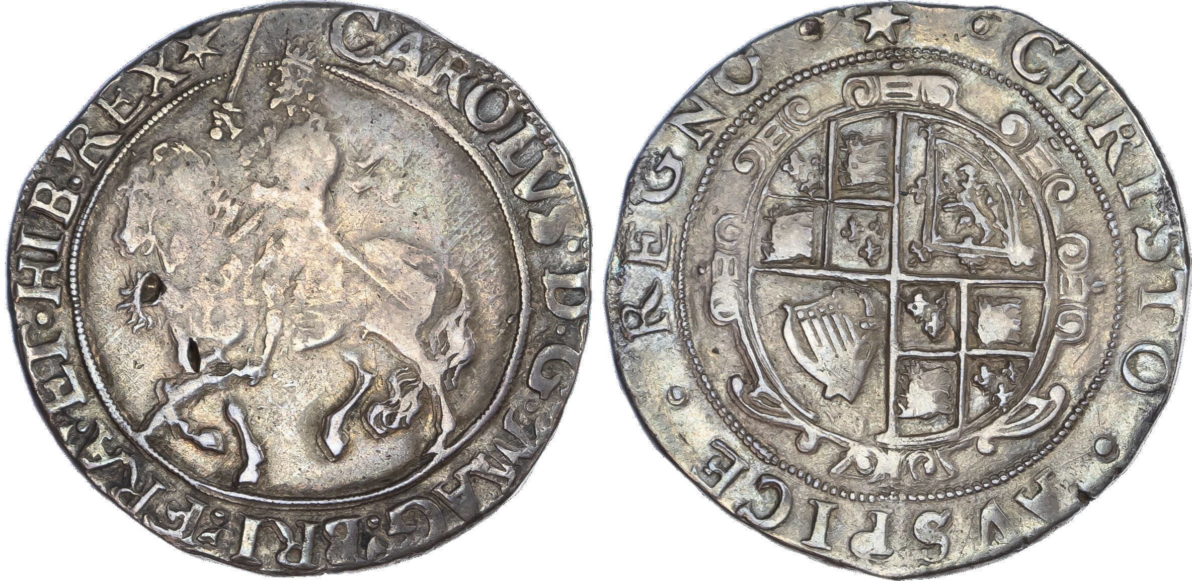 Charles I (1625 ‑1649), AR Halfcrown, 14.54gm., Tower Mint