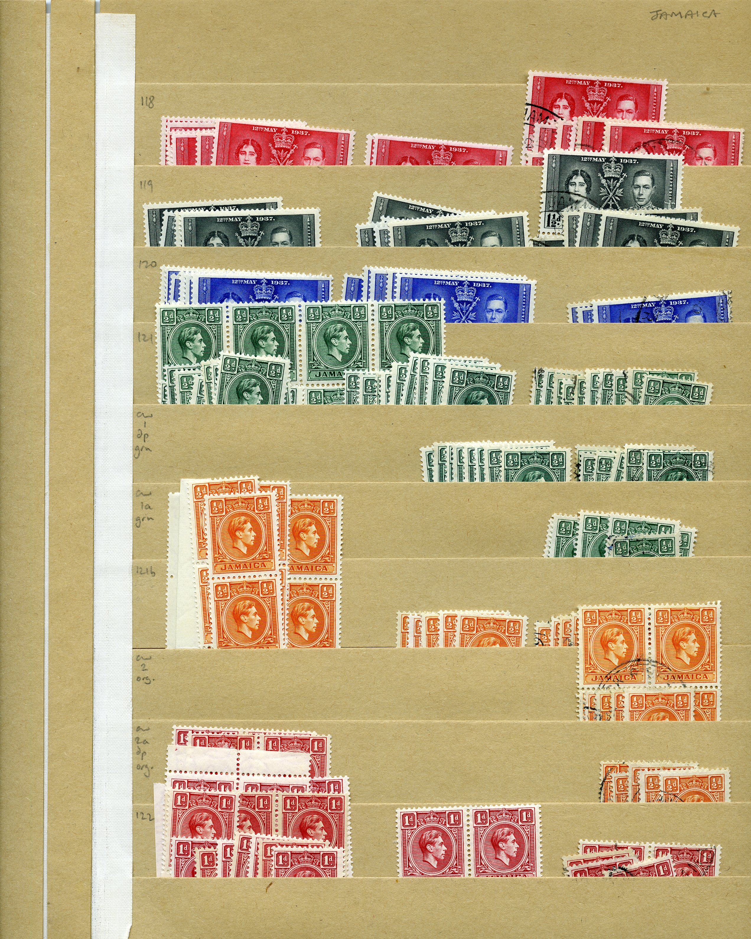 KG VI stock on manila stocksheets, a strong...