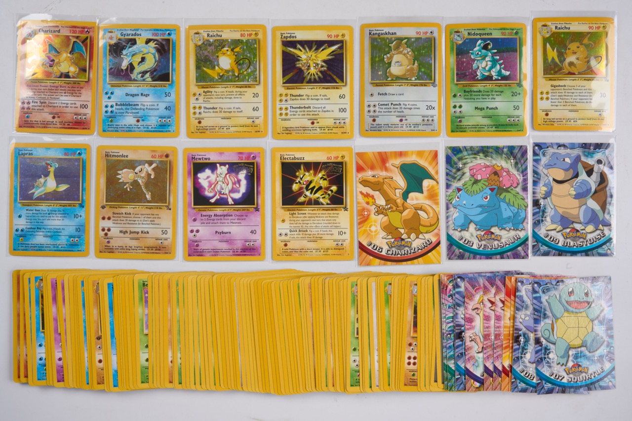 Vintage Childhood Collection Base Set // Jungle // Fossil Inc. Charizard #4 and other Holos