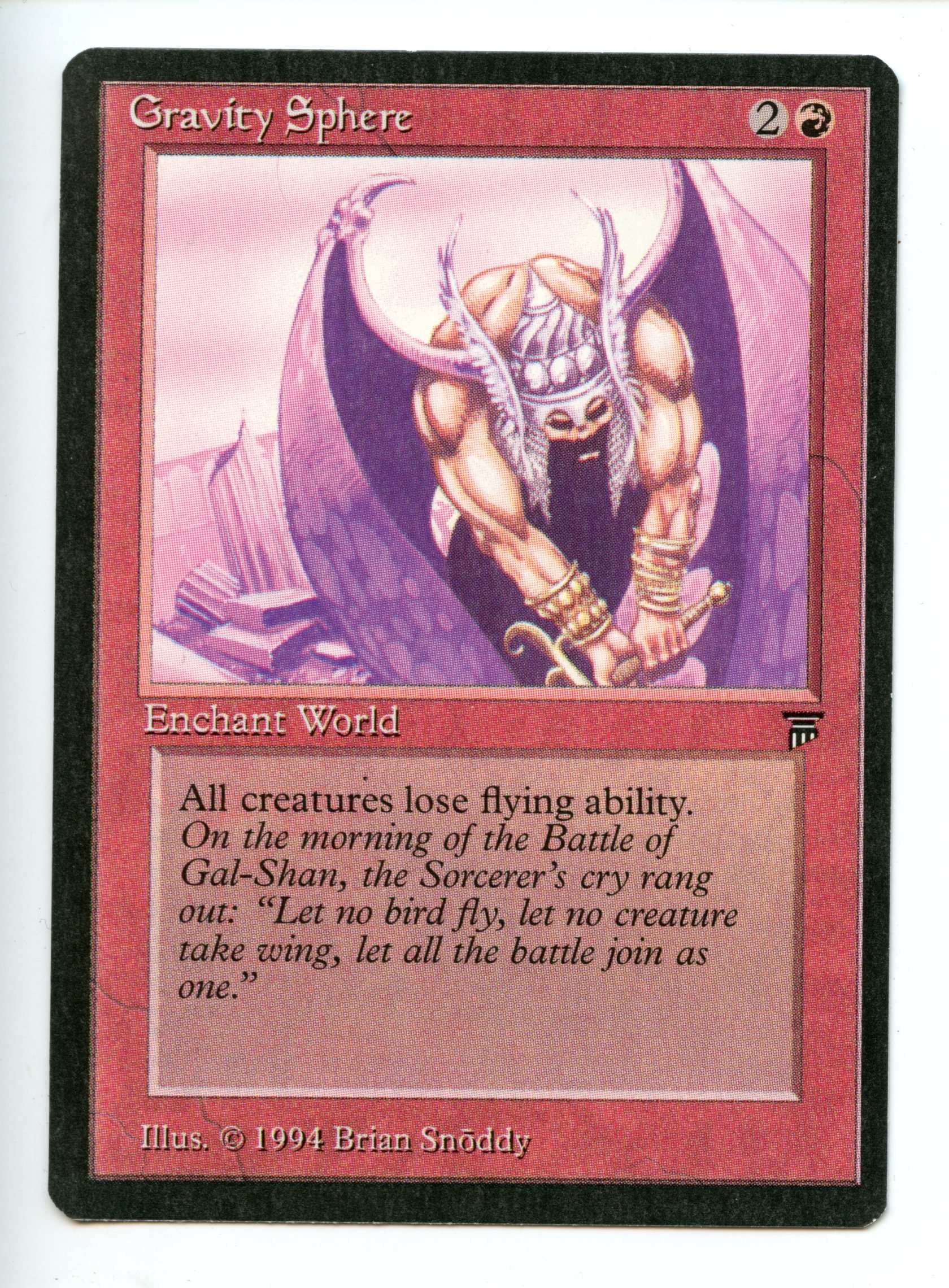 Magic the Gathering - Gravity Sphere  - Legends - Near Mint