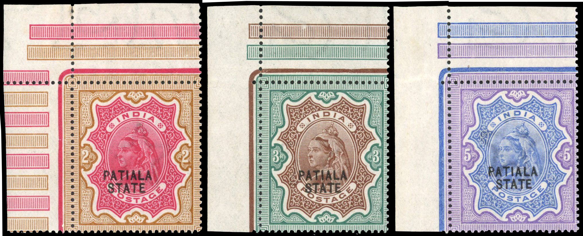 SG 29-31 marginal singles mint 