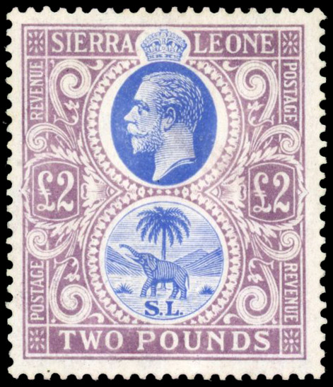 Sierra Leone SG 147 Script £2 mint