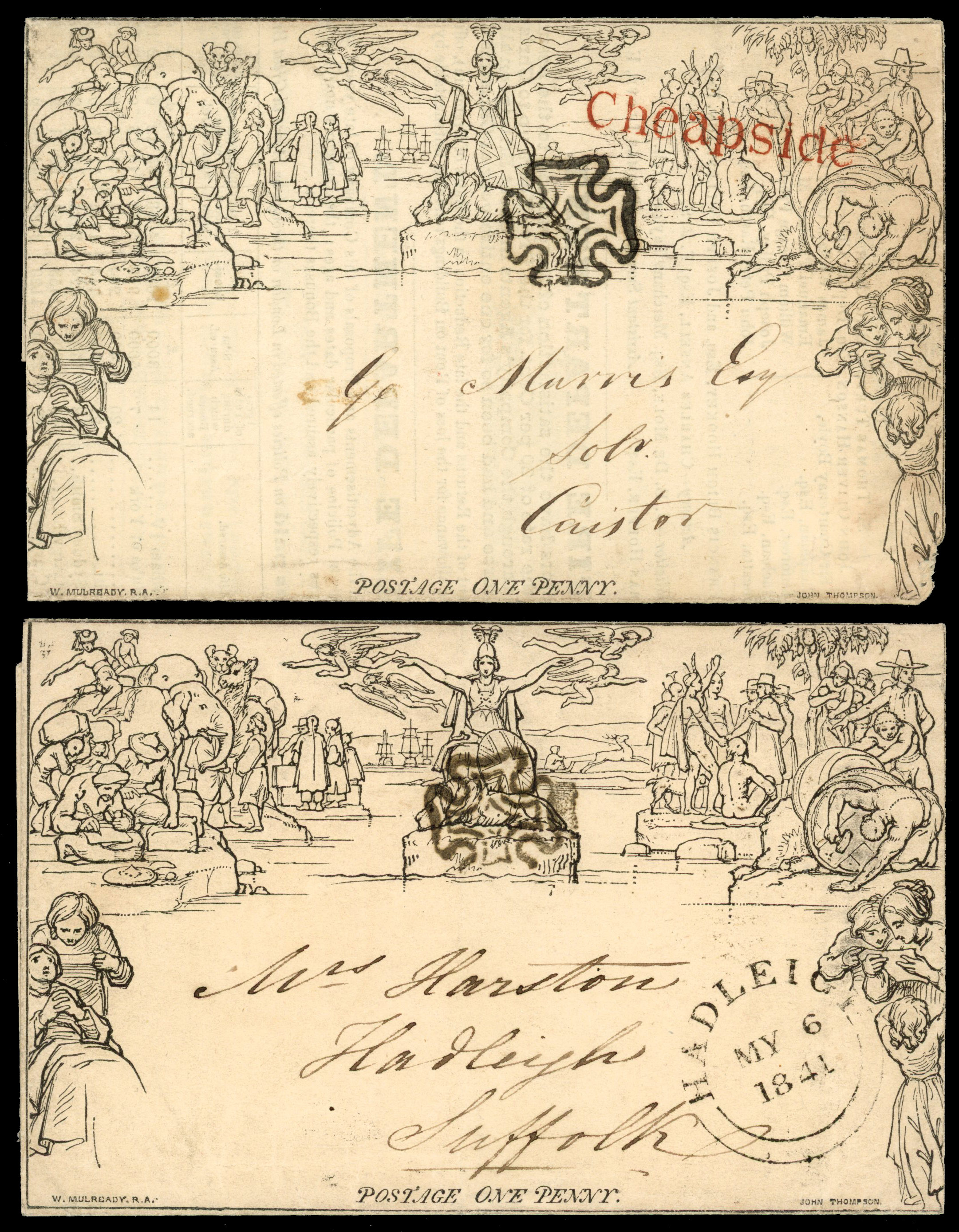 1840 selection of three
