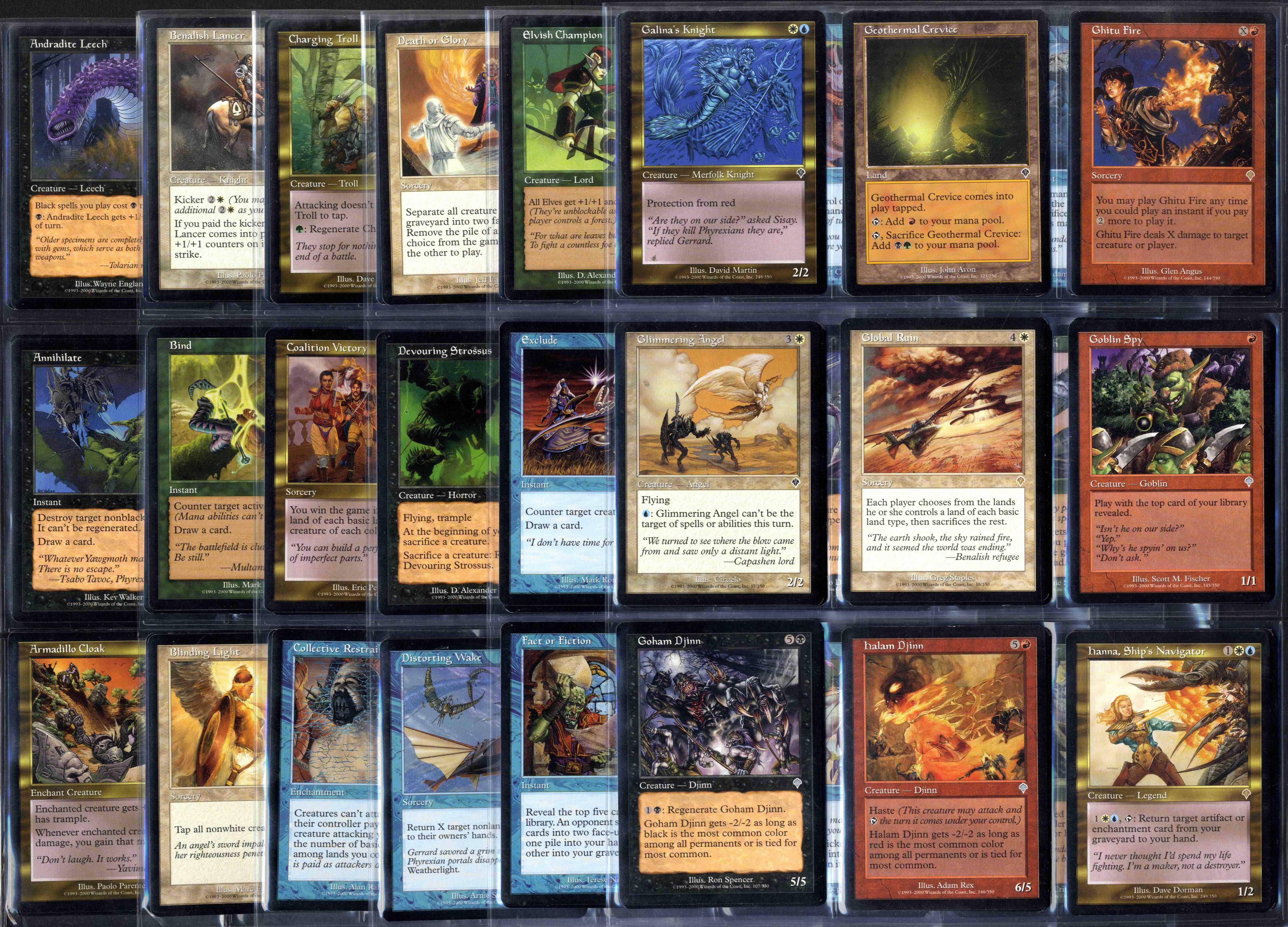 Invasion - Complete Set + Foils