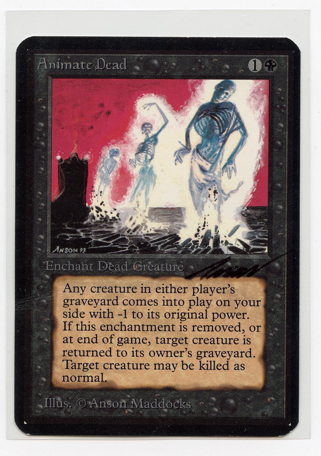 Animate Dead - Alpha (Signed, PL)