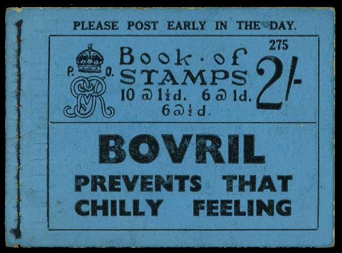 1934 (September) 2/- booklet (#275),...