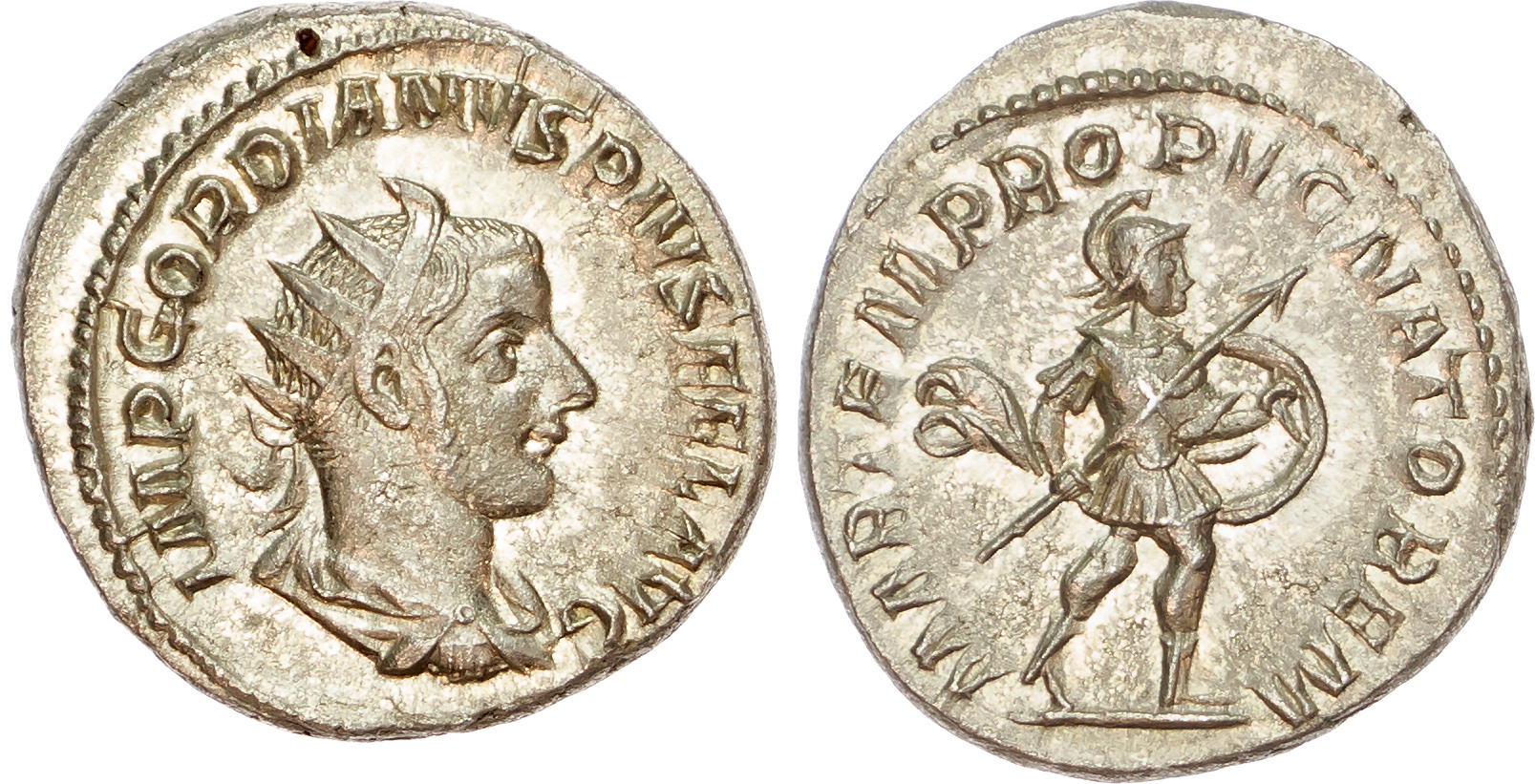 Gordian III (AD 238-245) AR Antoninianus, Rome, AD 243-244, 5.20g. 