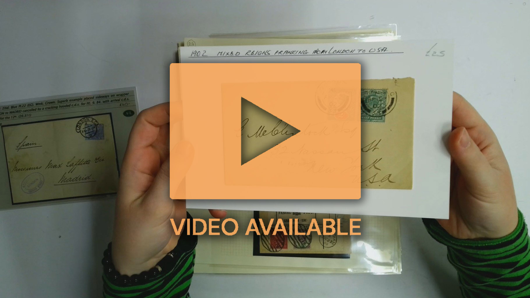 GB 1887-1920s “Jubilees” postal history collection