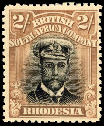 Rhodesia 2/- SG 255j Die IIIA mint