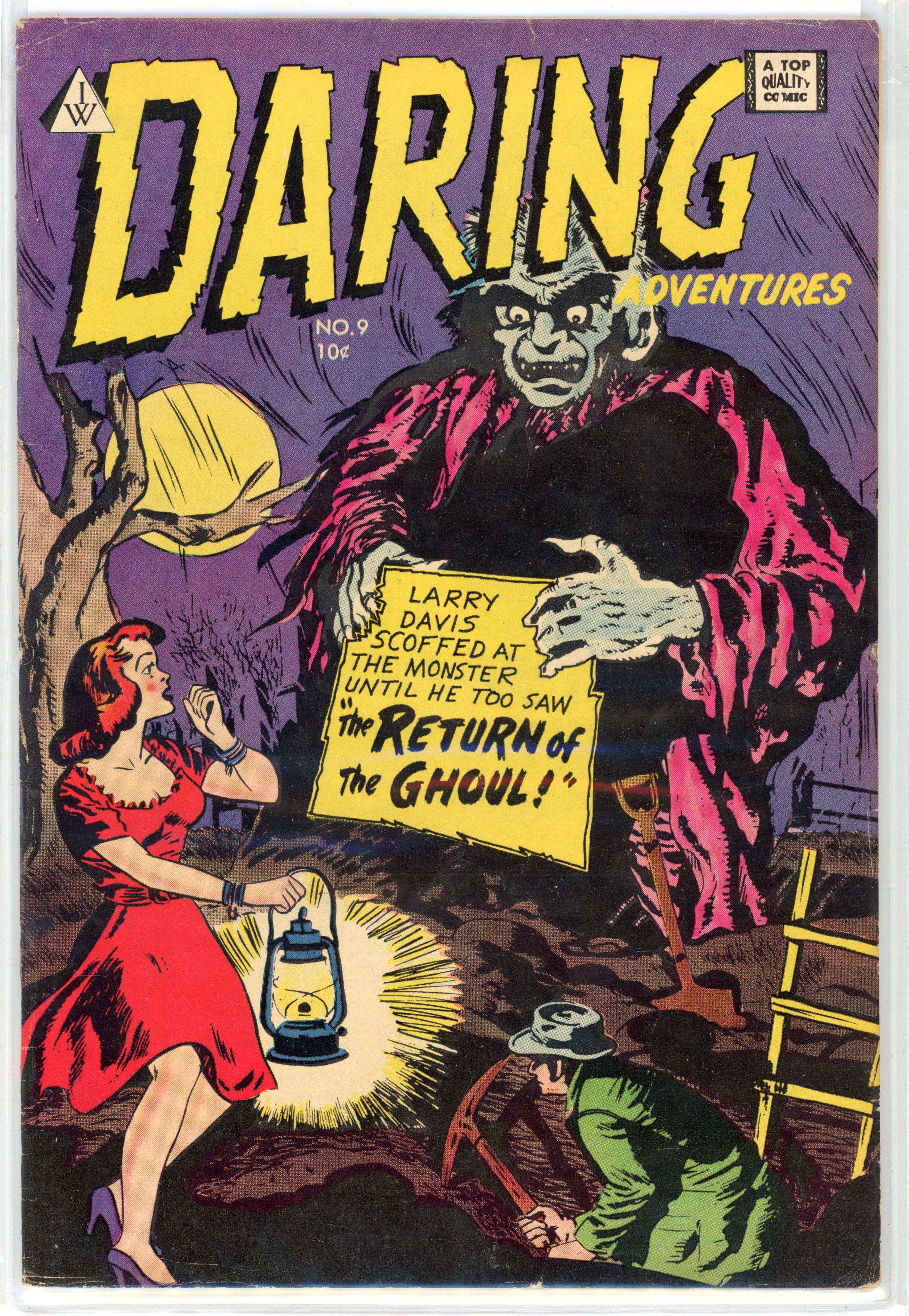 Daring Adventures #9, #11, #15 and #18 ( I. W. Publishing, 1962-63) 