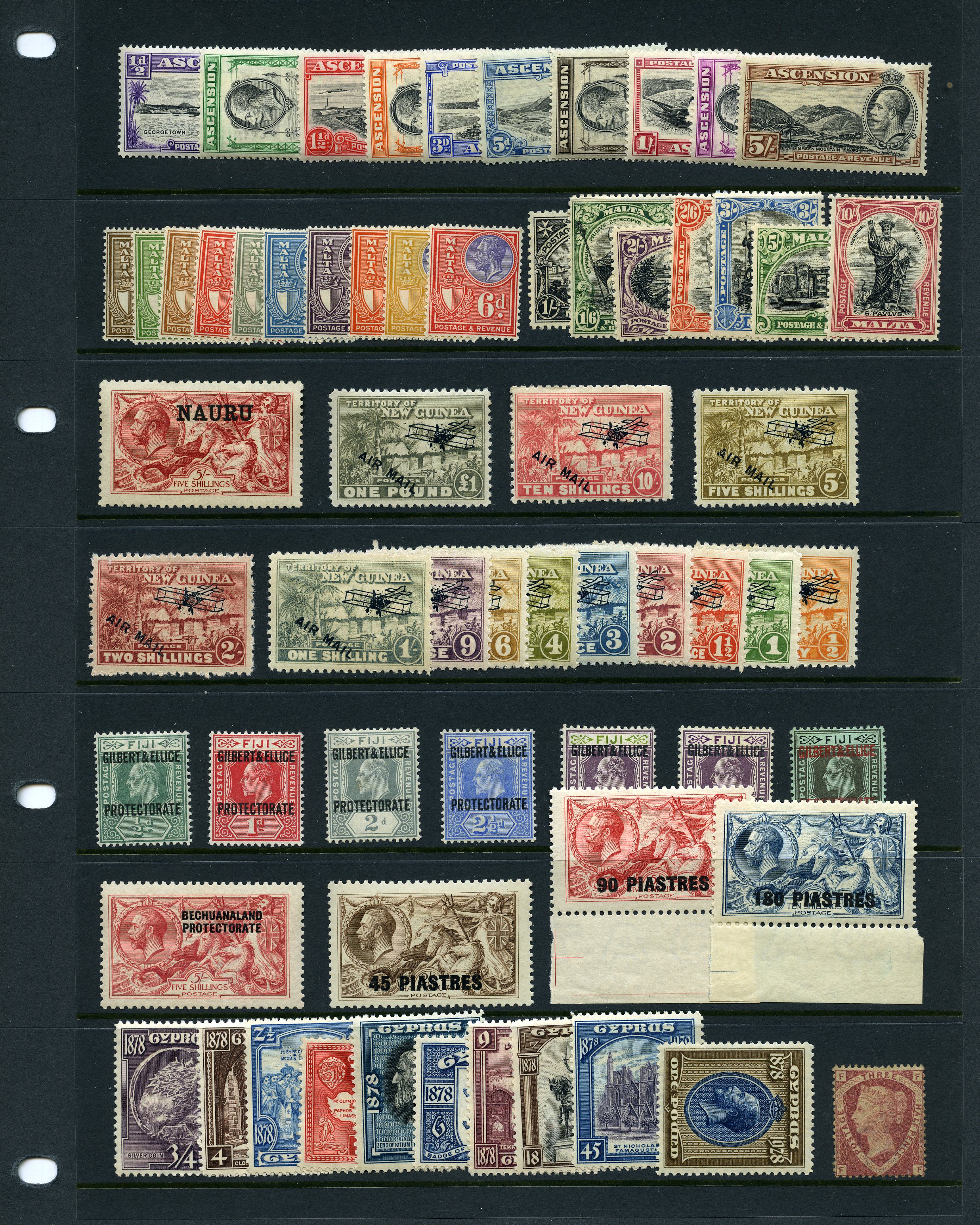 KEVII-KGV British Commonwealth better sets...