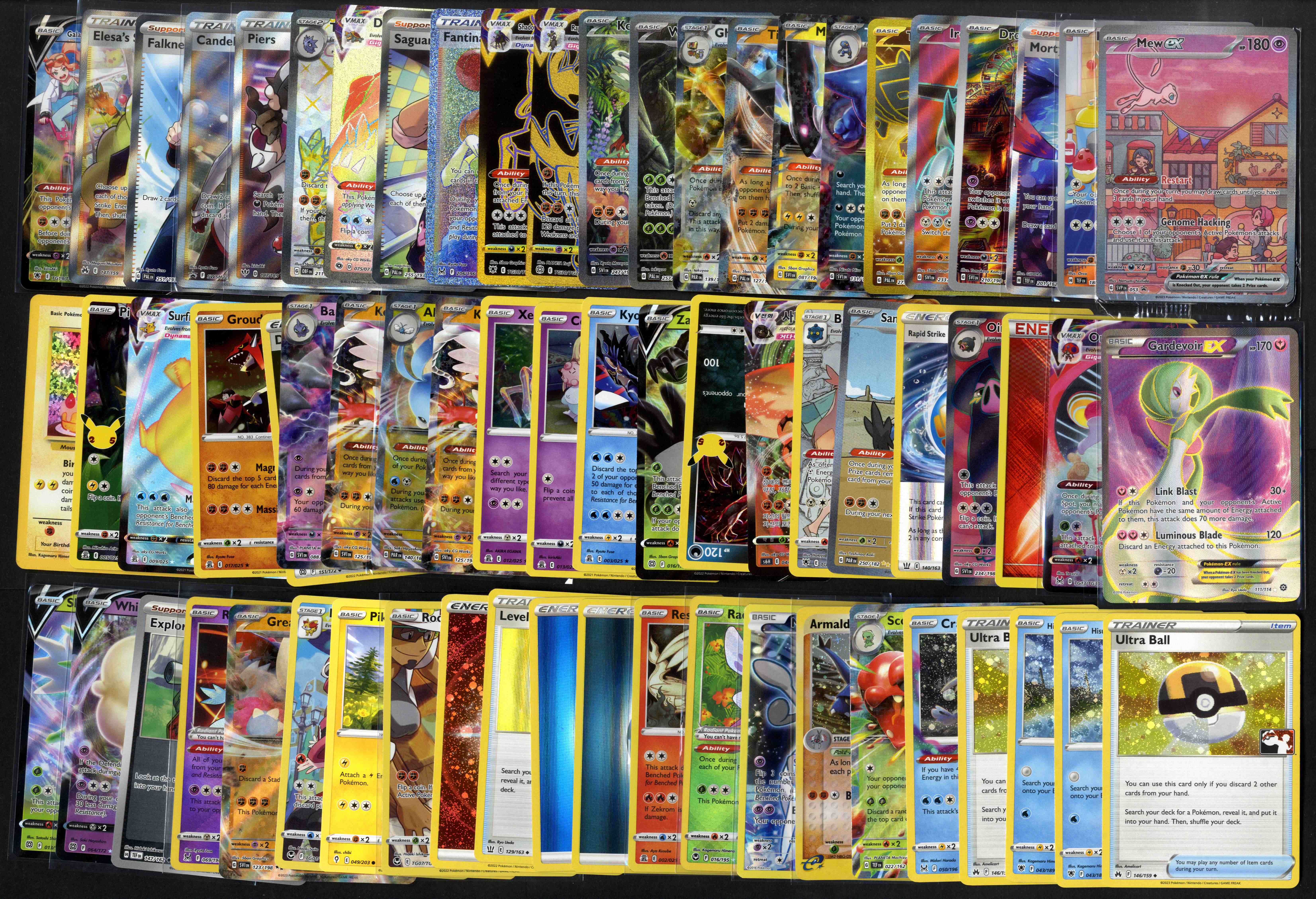 Pokémon TCG - Modern Collection of Full Arts/Character Rares/Rainbow Rares and More 