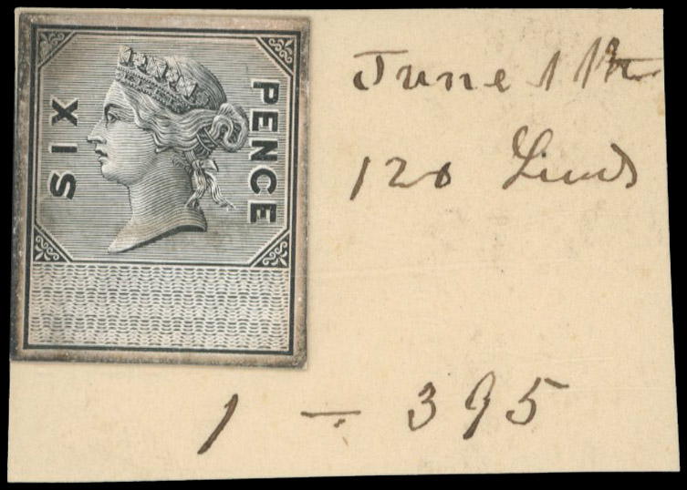 GB Unappropriated Dies 6d Die Proof