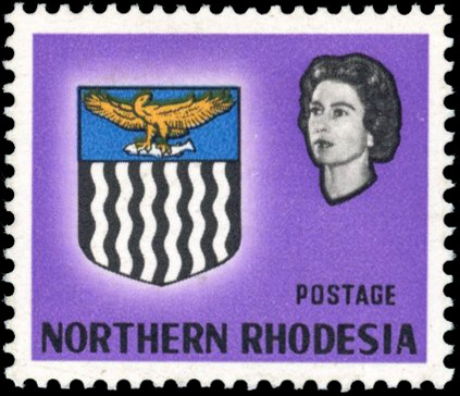 Northern Rhodesia SG 75a 1963 ½d value omitted mint