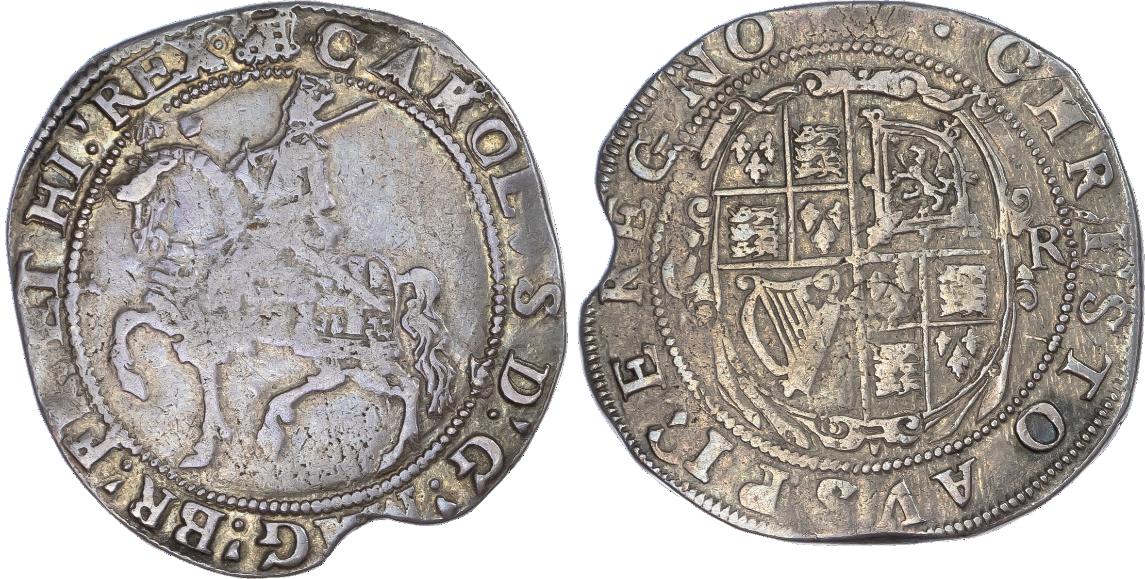 Charles I (1625 ‑1649), AR Halfcrown, 14.92gm., Tower Mint