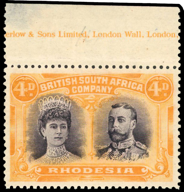 SG 139 variant 4d purplish sepia and dull orange, mint