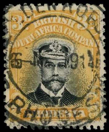 1913-17 3d Head Die II, perf 14. A fine...