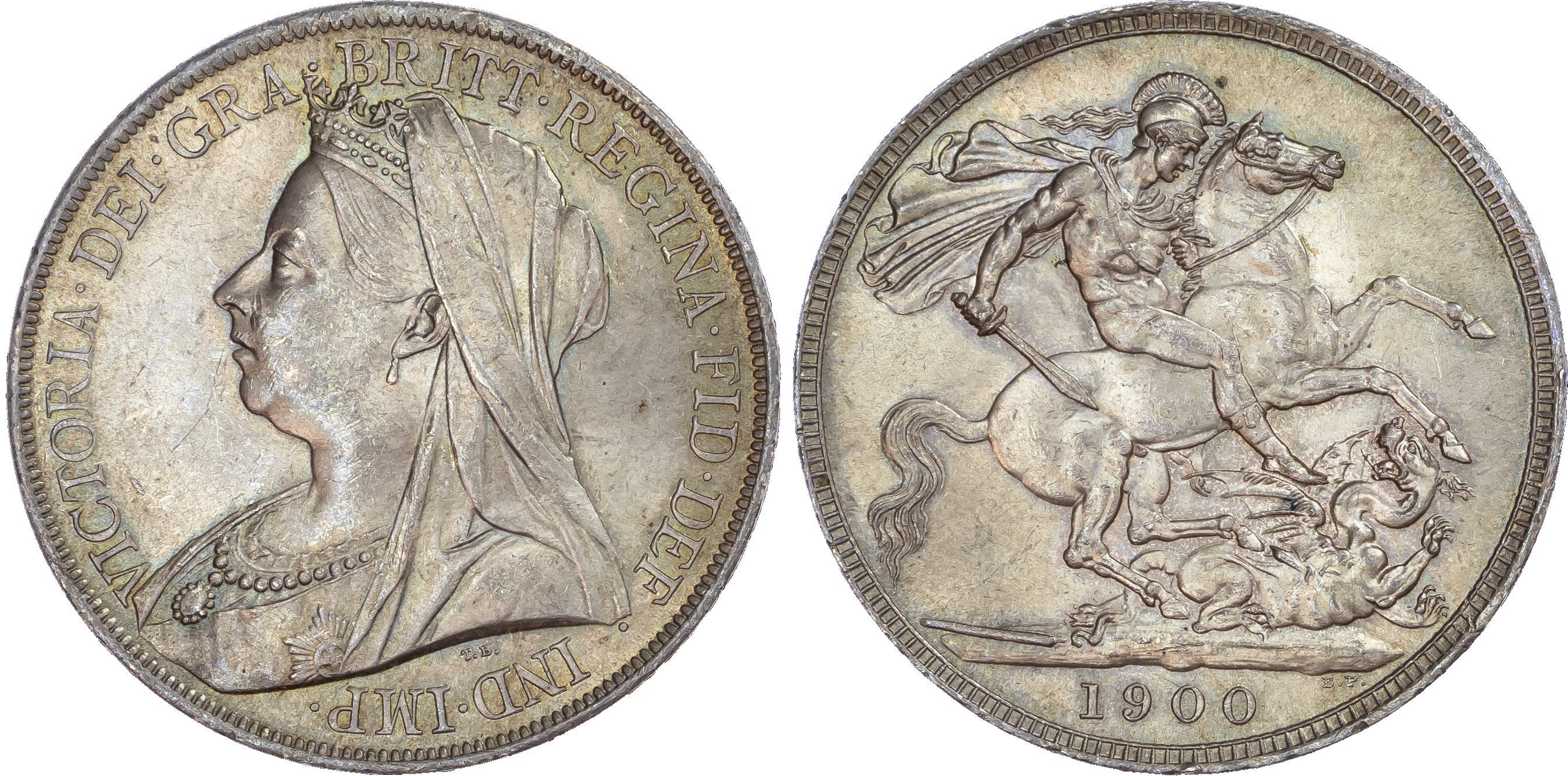 Victoria (1837‑1901), Crown, 1900, LXIV.
