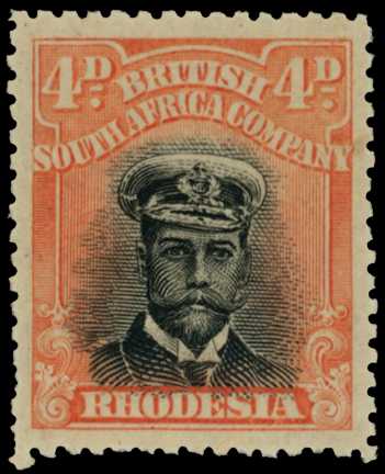 1917-20 4d Head Die IIIA, perf 14. Large...