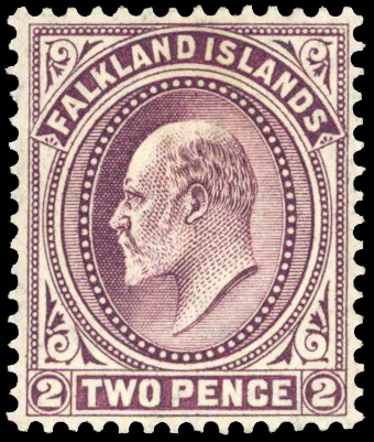 Falkland Islands SG 45ax mint