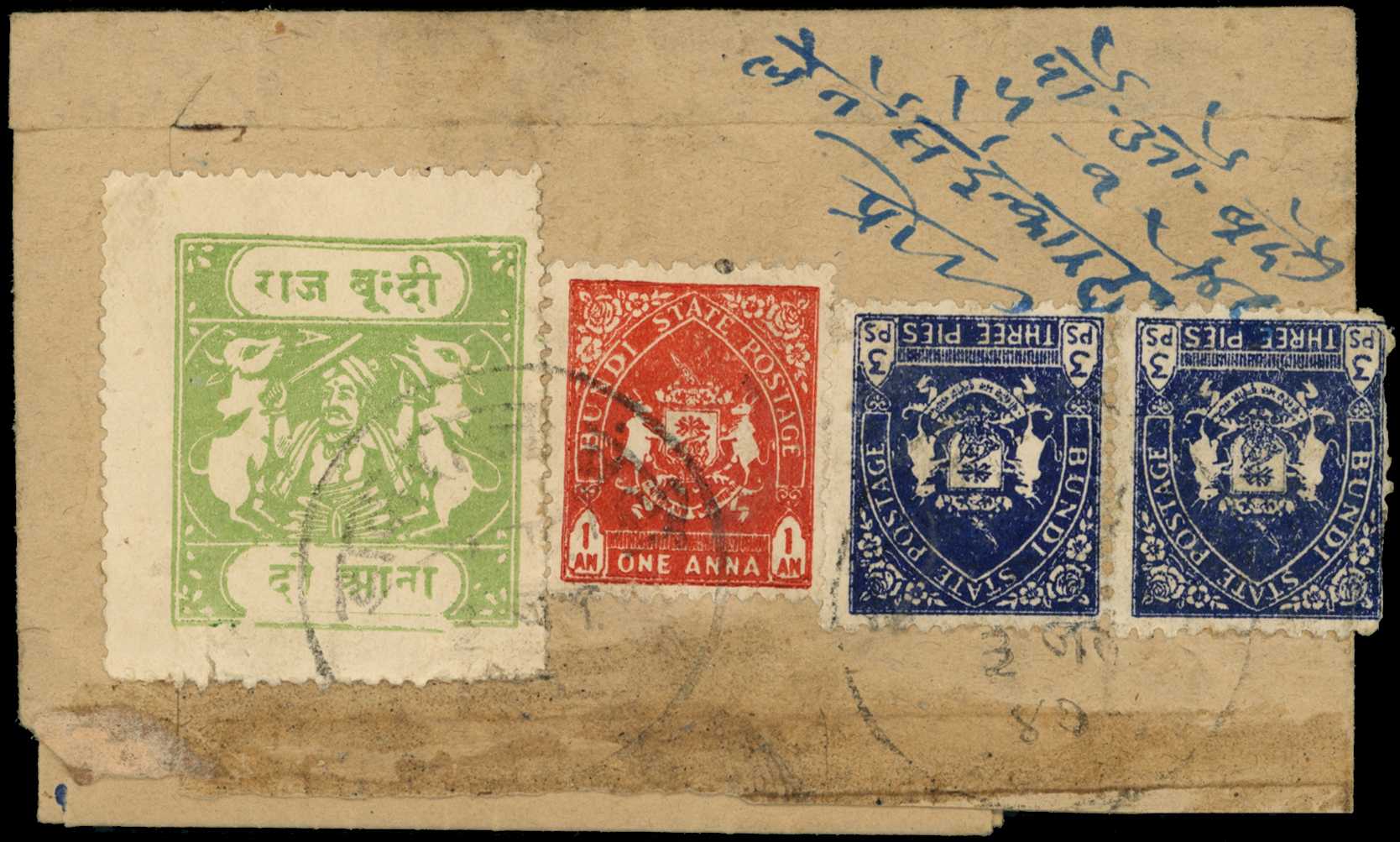 POSTAL HISTORY: 1936-47, KGV post card...