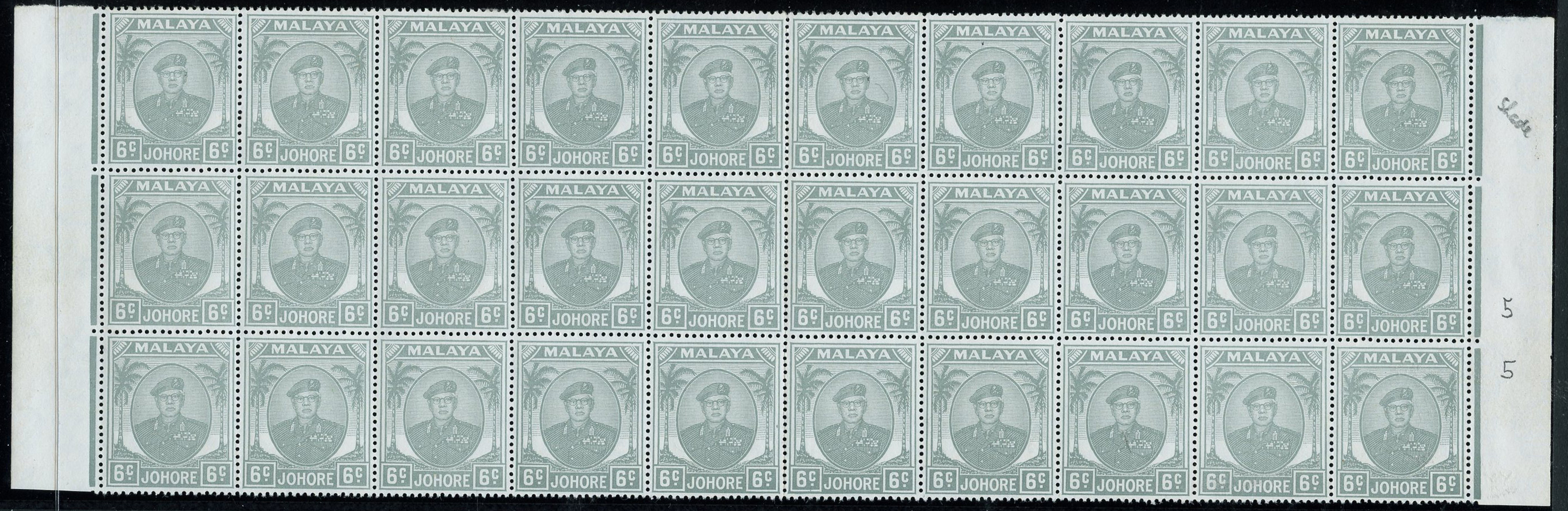 Johore SG 137ac block...