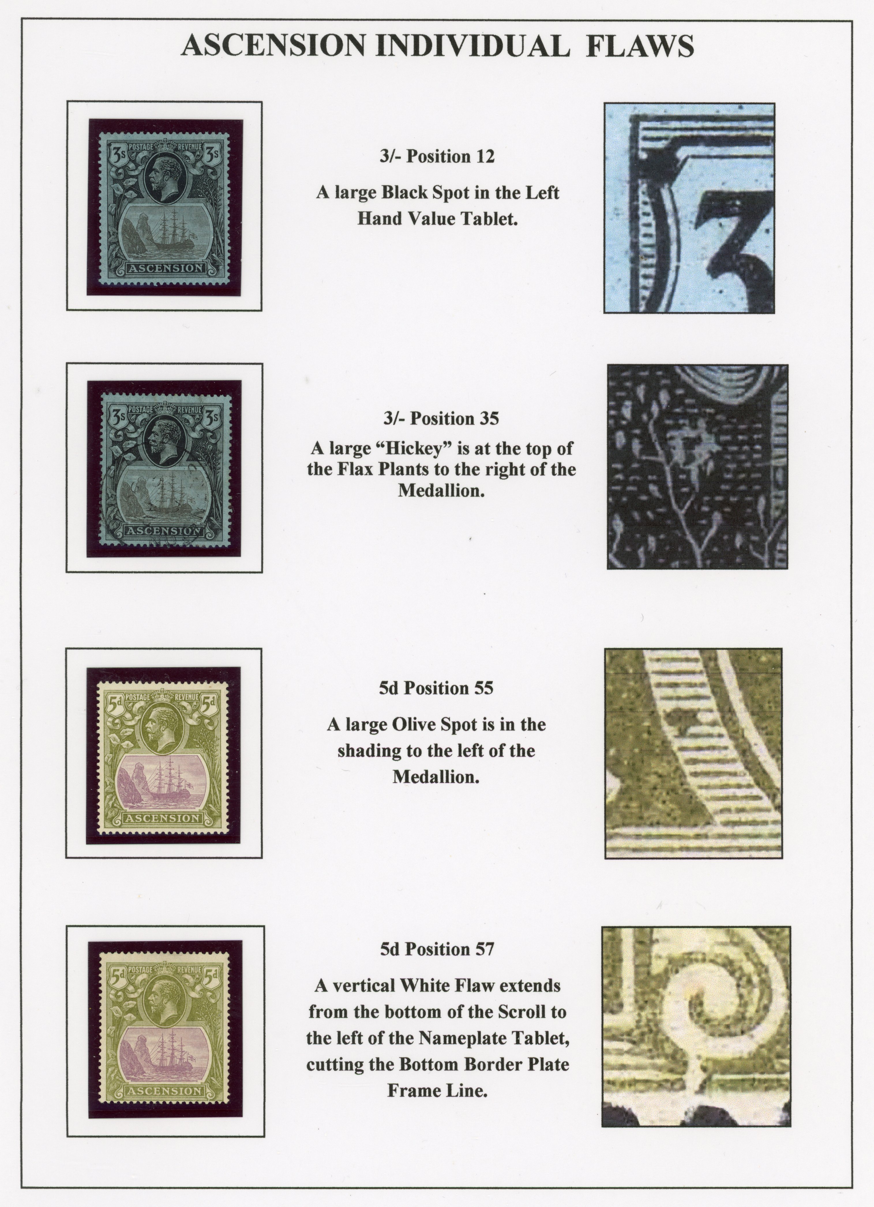 Ascension Badge issue flaws and postmarks