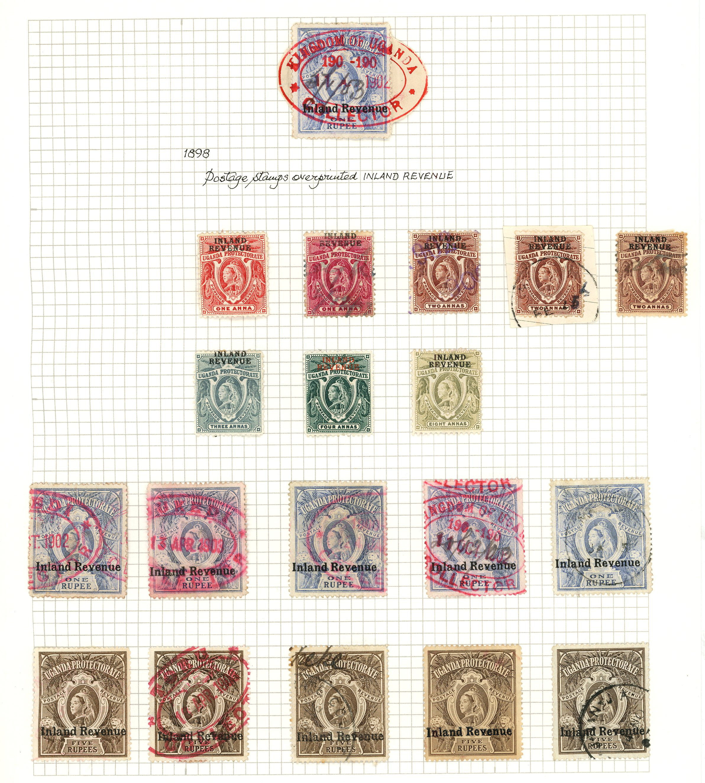 1901-60 substantial collection of revenue...